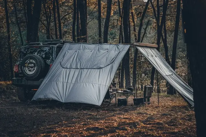 LANDING Car Side Canopy Expansion Curtain